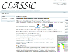 Tablet Screenshot of classic-project.org